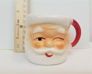 #35 Ceramic Santa Mug $10