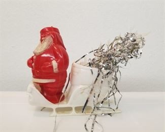 #40 As Is Santa With Sleigh $8