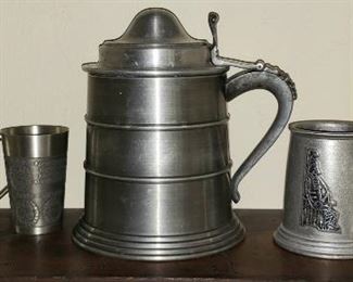Pewter Collection of Stens