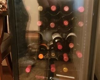 Frigidaire Wine Cooler (wine not for sale)