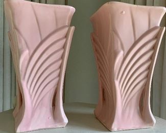 Matching McCoy pink vase