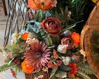 Lots of wonderful handmade floral arrangements 
