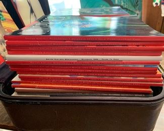 Lots! of Vts United Air Lines Hemispheres magazines - perfect condition 