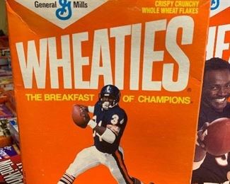 SOME OF THE BOXES ARE SOLD ---TONS!!!!!                   of perfect condition Wheaties sports cereal boxes - most of them have never been opened