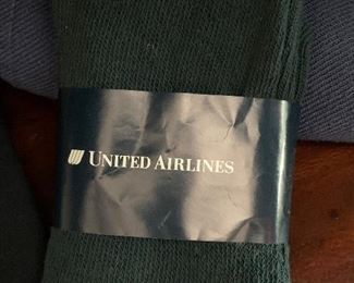 United Airlines scarf or maybe socks - I'll have to check next week