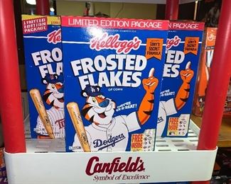 SOME HAVE BEEN SOLD --- Kellogg's  cereal Sports Edition - never opened 
