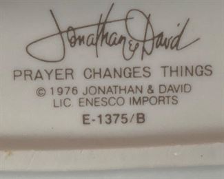 HUGE! collection of Precious Moments - all most all have boxes - many are retired  - 1970's Jonathan & David 