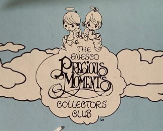 HUGE! collection of Precious Moments - Collectors Club- all most all have boxes - many are retired 