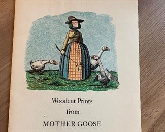 Mother Goose Wood Engravings in Color by Philip Read 