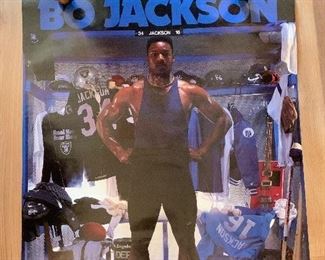 Bo Jackson Black & Blue poster 