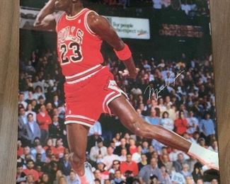 Michael Jordan Soaring poster 