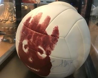 autographed "Wilson" by Tom Hanks from the movie Castaway