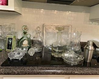 Crystal and Glass Decanters