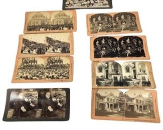 Lot 001
StereoGraph Mckinley Assassination Photo Set