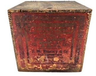 Lot 153
Antique "New Season's Tea" Crate
