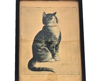 Lot 193
"Peahe's Old Mom", Charles E. Bracker Print