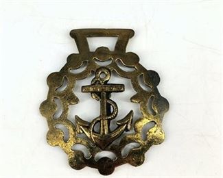 Lot 239
Vintage Brass Horse Bridle Medalion