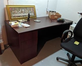 $40  Cherry stained desk