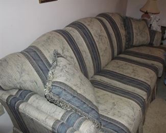 upholstered sofa
