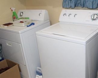 Whirlpool washer and dryer