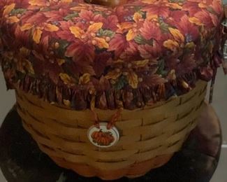 Fall Longaberger Pumpkin Basket 