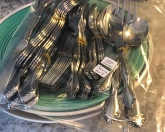 Oneida Stainless Flatware - Service for 8