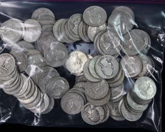 Scrap Silver Quarters