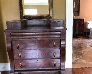 empire chest, mirror