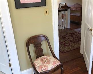 antique chair, picture