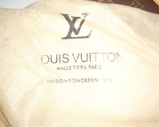 Dust cover for Louis Vuitton