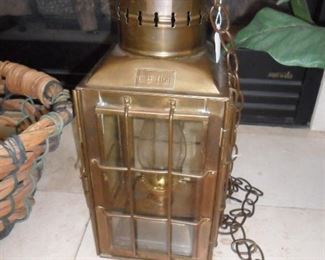 Brass Kerosene lamp  "Chief Light"
