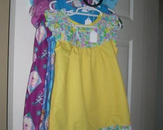 New Hand made little girl dresses in different sizes