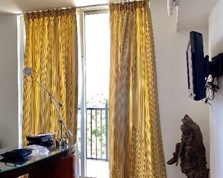  Drapes for 6’ glass doors (Sold)