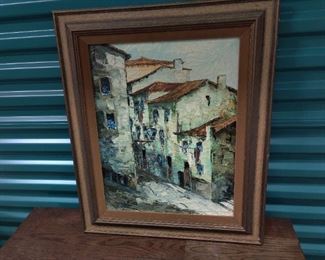 oil oil canvas signed