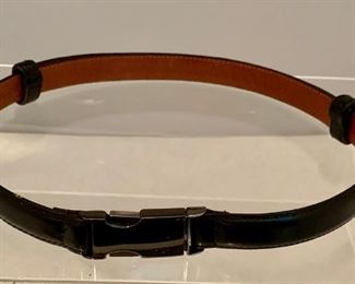 $30 Made in Florence adjustable leather belt - $30; 3/4” fine Italian leather with metal buckle; 34” maximum size