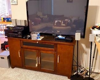 Samsung Smart tv and entertainment console