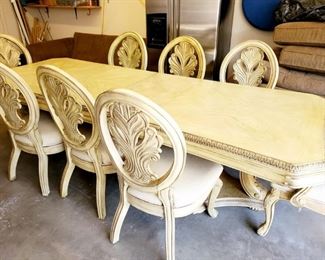 8 chair wooden dining table