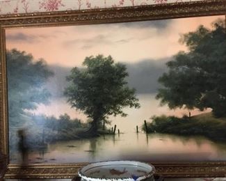 'Early Morning Mist' by Michael John Hill 1985