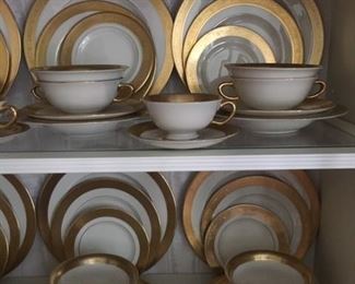 Lenox China- 12, 9 pc. place settings plus serving pieces