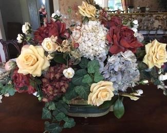 Classic Silk Flower Centerpiece