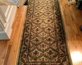 Gold Surya Carpet, House of Indian Handmade Rugs, 100% wool, 2.6’ X 8