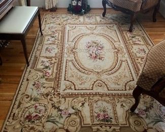 Needlepoint rug