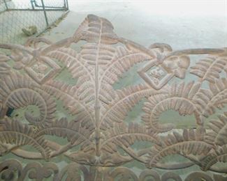 Wrought Iron Bench M Burns Pheonix Iron  Works Leavenworth Kansas