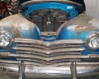 2 door 1947 Plymouth project car
