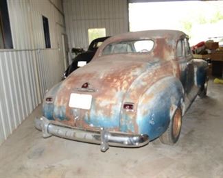 2 door 1947 Plymouth project car