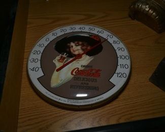 Modern Coca Cola thermometer
