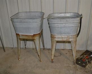 Wash tubs