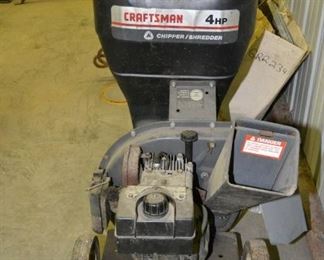 Craftsman 4 HP Chipper shredder