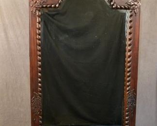 Ornate and decorative mirror