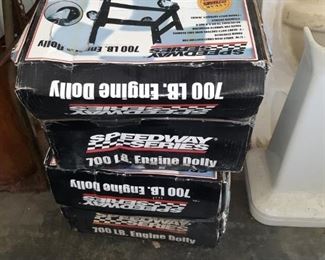 700-pound engine dollies